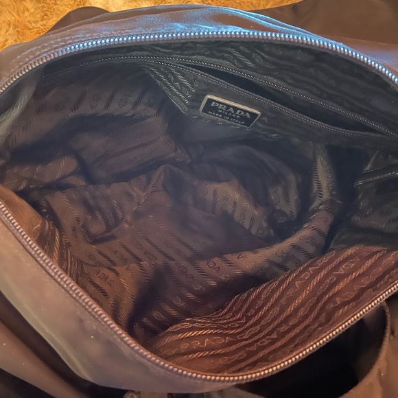 Prada Nylon/Leather Messenger Bag - Picture 6 of 12